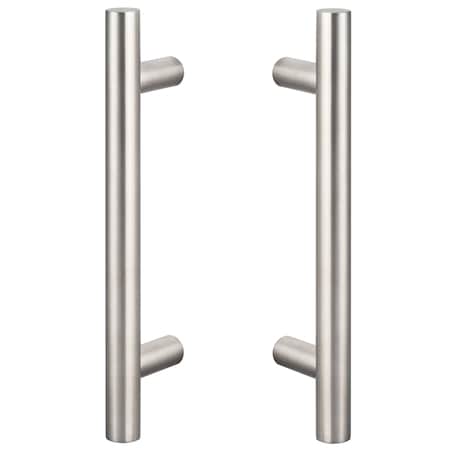 Sure-Loc Hardware Sure-Loc Hardware Shower Door Ladder Handle, 12, 2-sided, Satin Stainless SHR-RD1 32D
